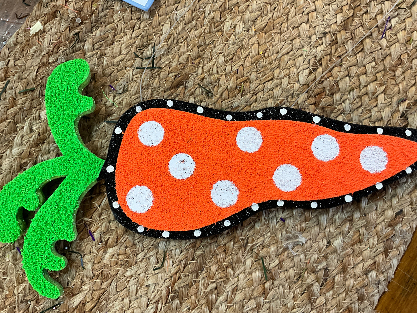 Foam carrot