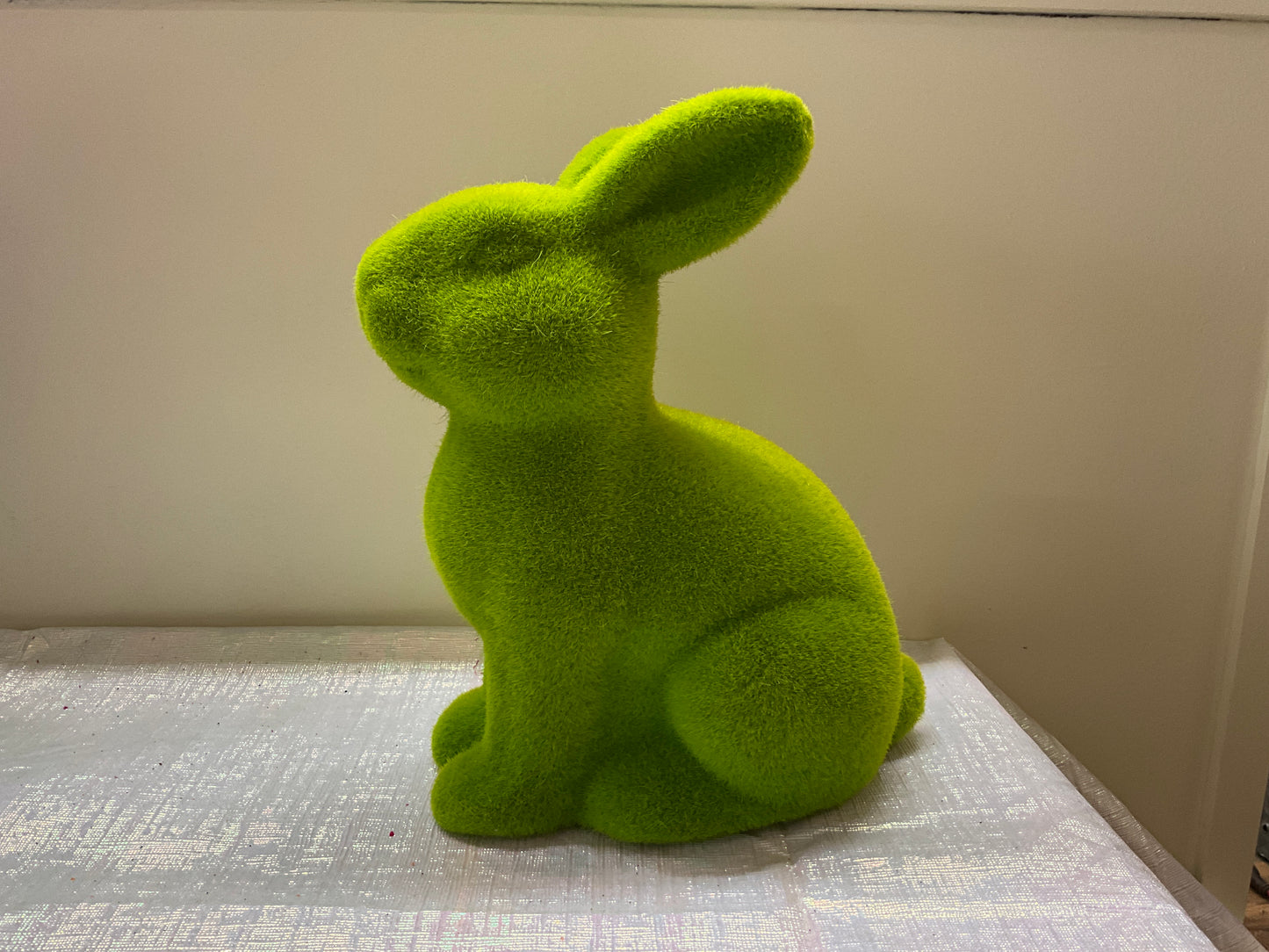 Flocked Rabbit - CancreekDesigns