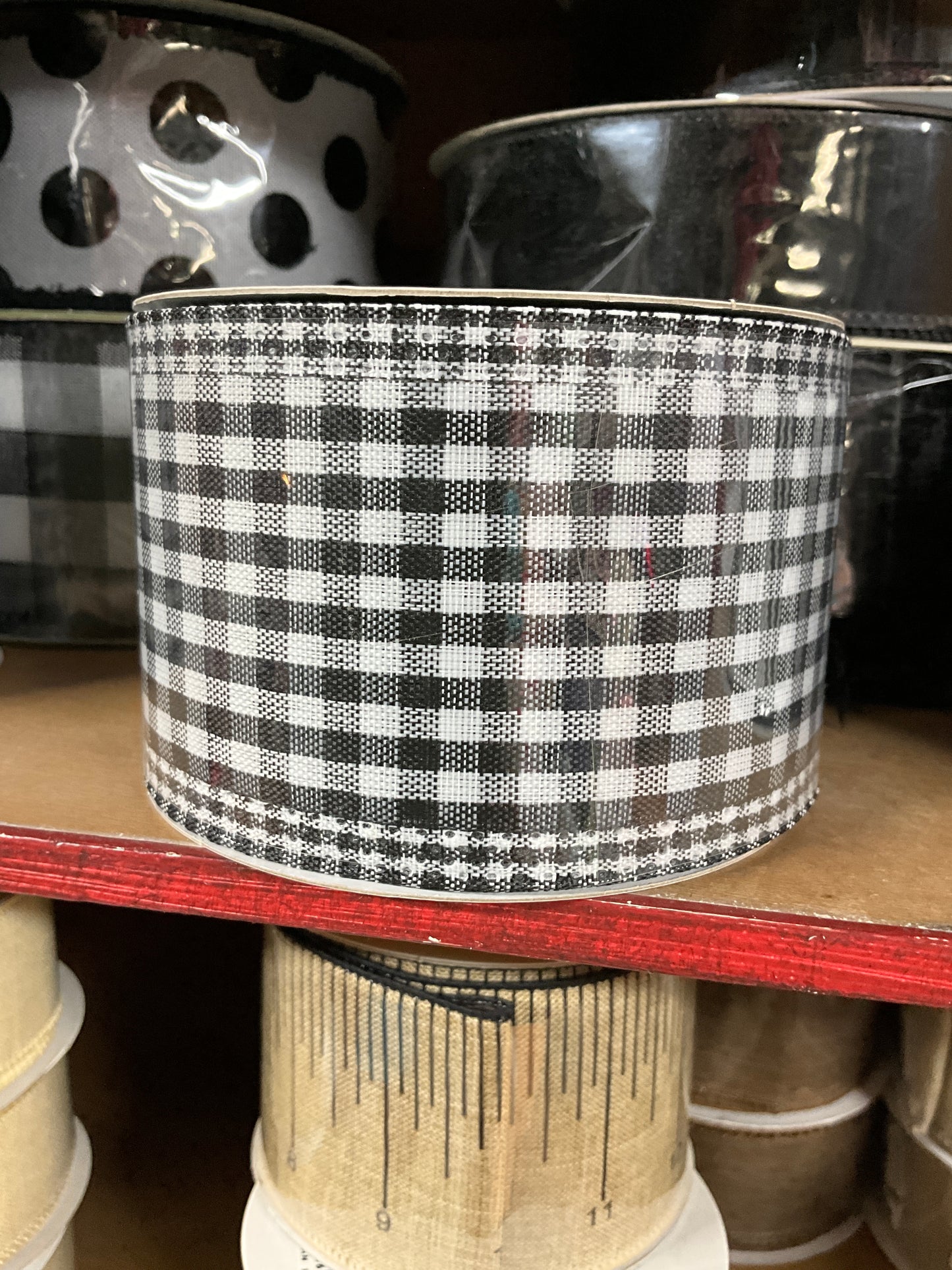 RG Blk/w Checker 2.5x10 - CancreekDesigns