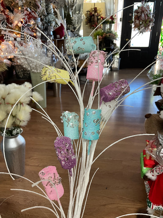 30" MARSHMALLOW SPRAY PASTEL/MULTI COLOR - CancreekDesigns