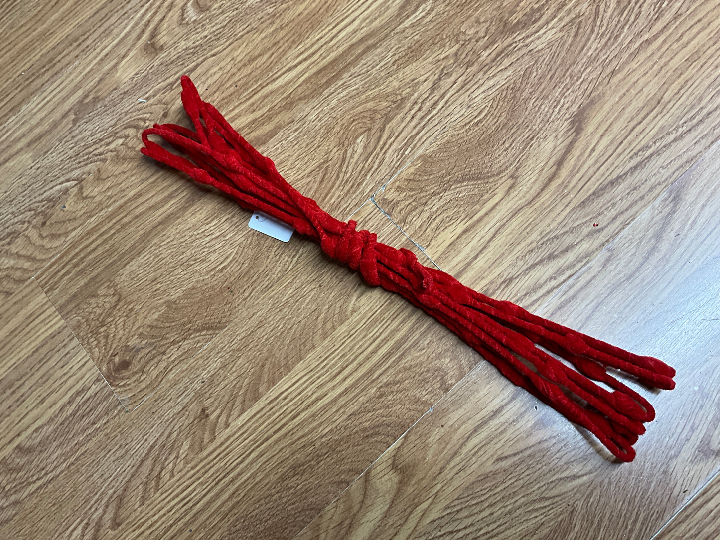 Red Rope Garland - CancreekDesigns
