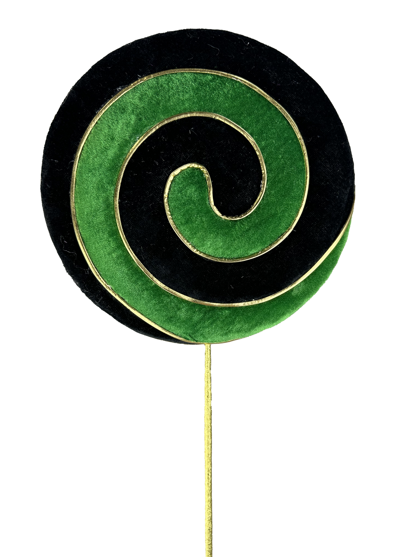 Green and Black Lollipop Spray H23xDIA8 - 57115GNBK
