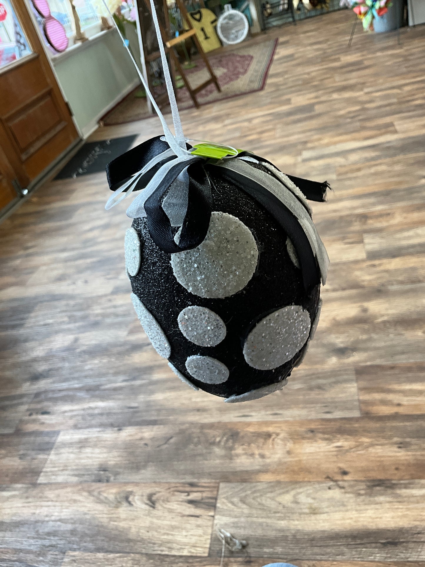 Polkadot Egg Ornament