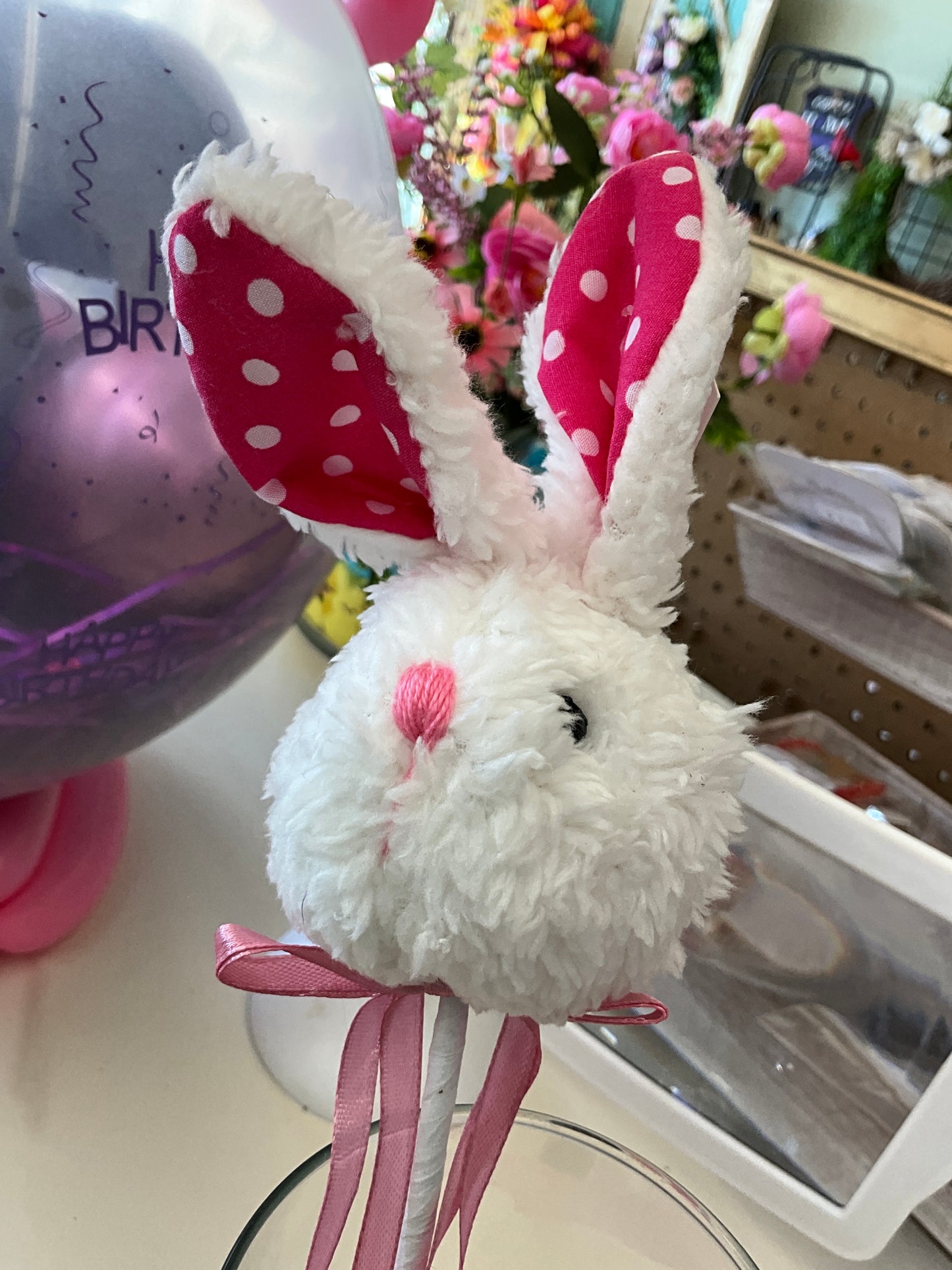 Bunny head assorted color - CancreekDesigns