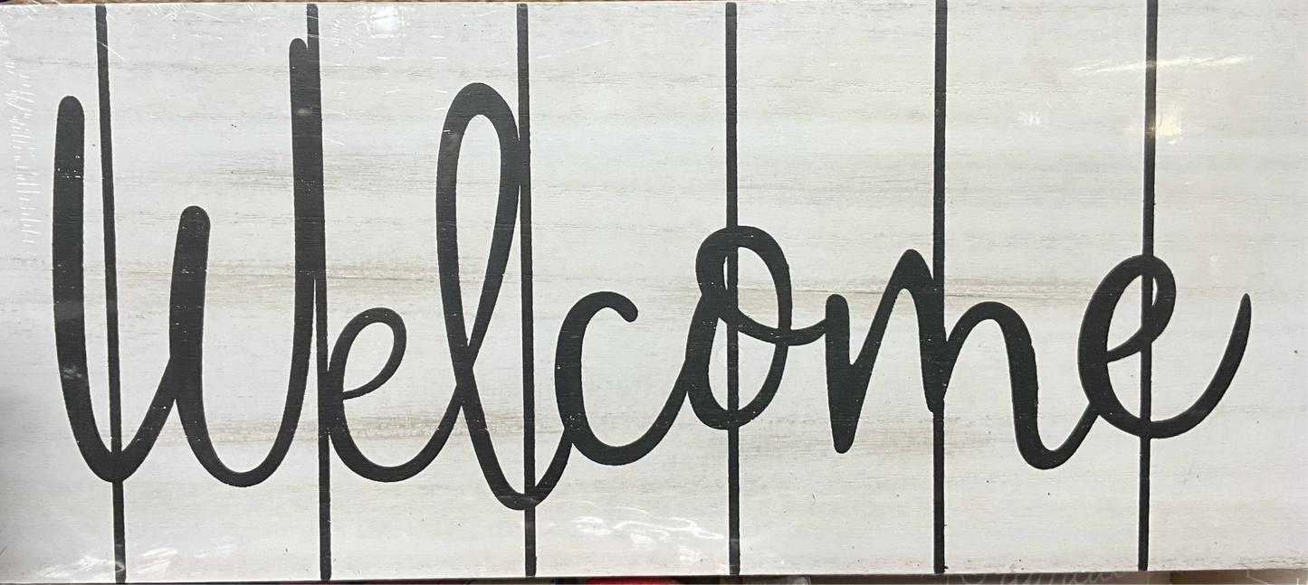 Welcome Sign - CancreekDesigns