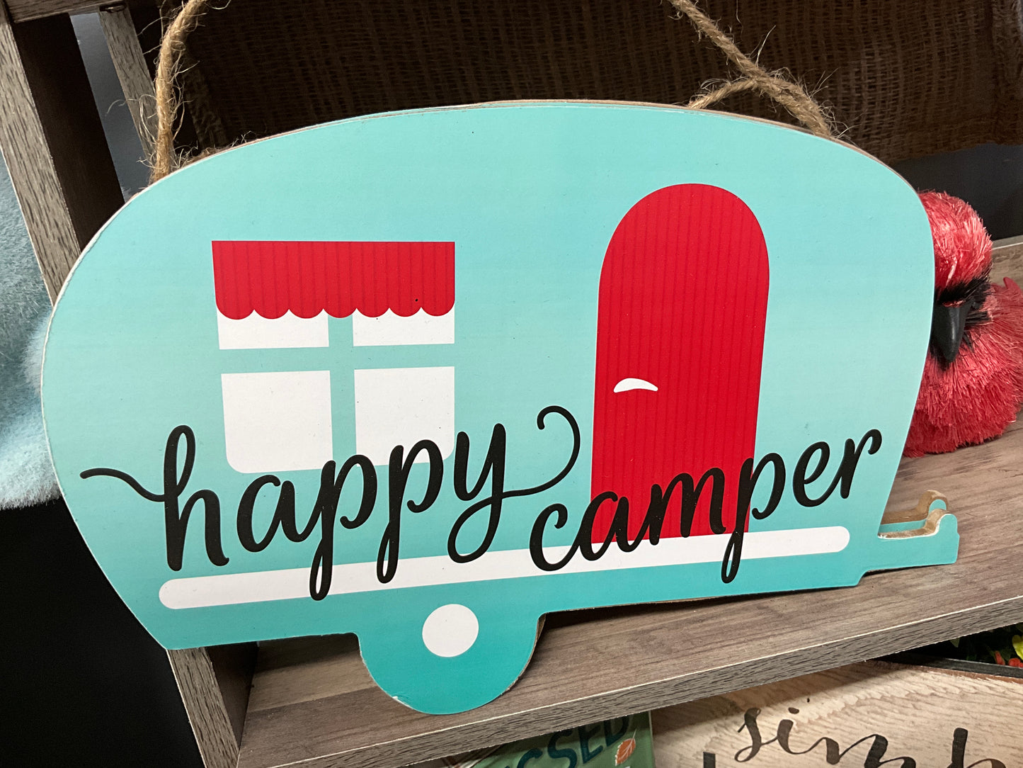 Happy Camper Sign - CancreekDesigns