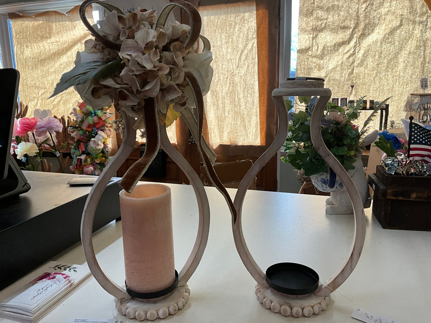 Vase-Shaped Candle Holder - CancreekDesigns
