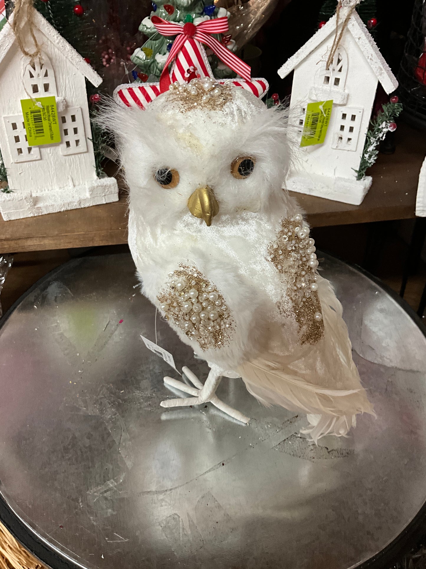 Owl With Glitz - CancreekDesigns