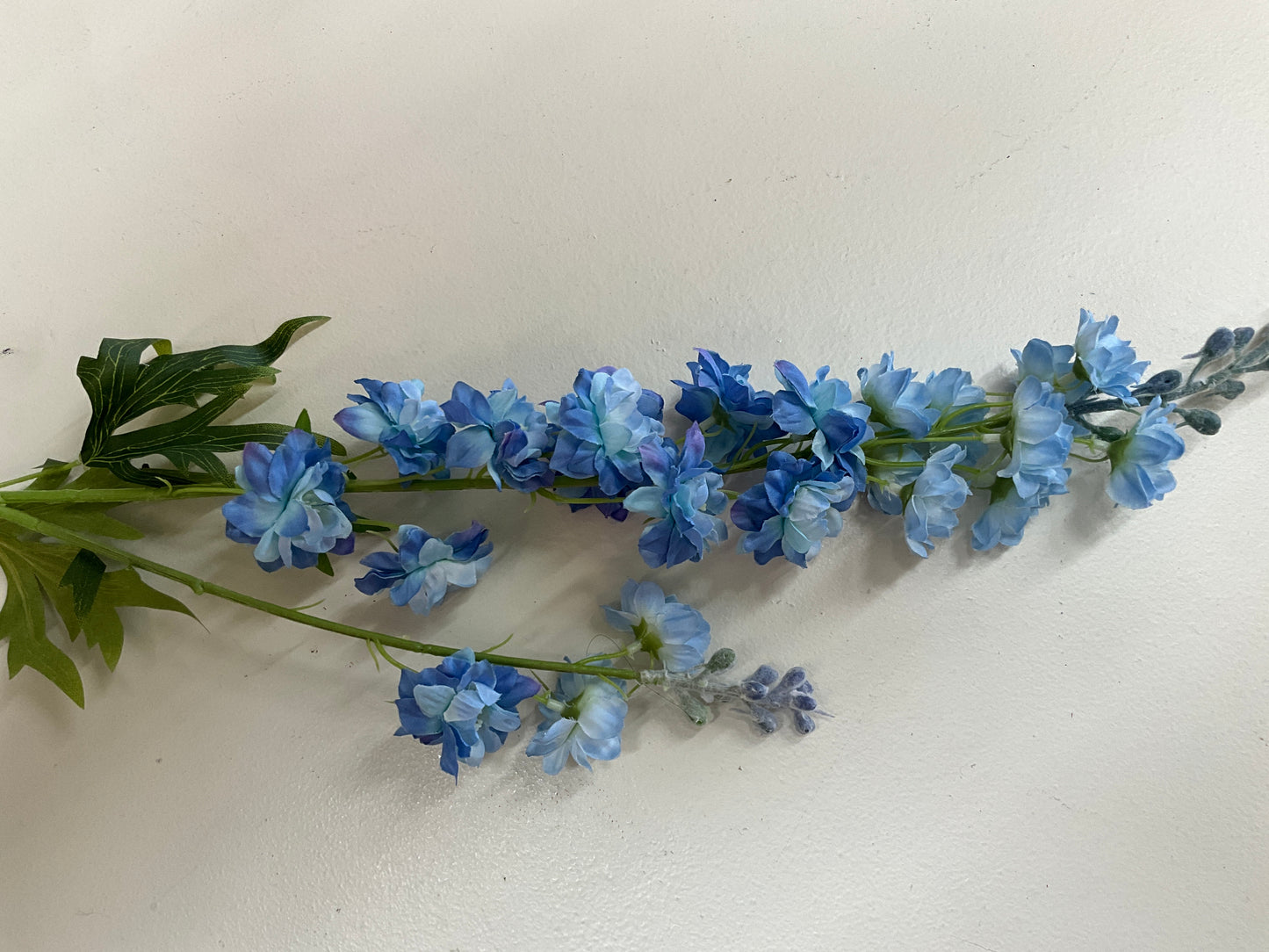 Vickerman 33.5 Blue Wild Lupine Spray. - CancreekDesigns