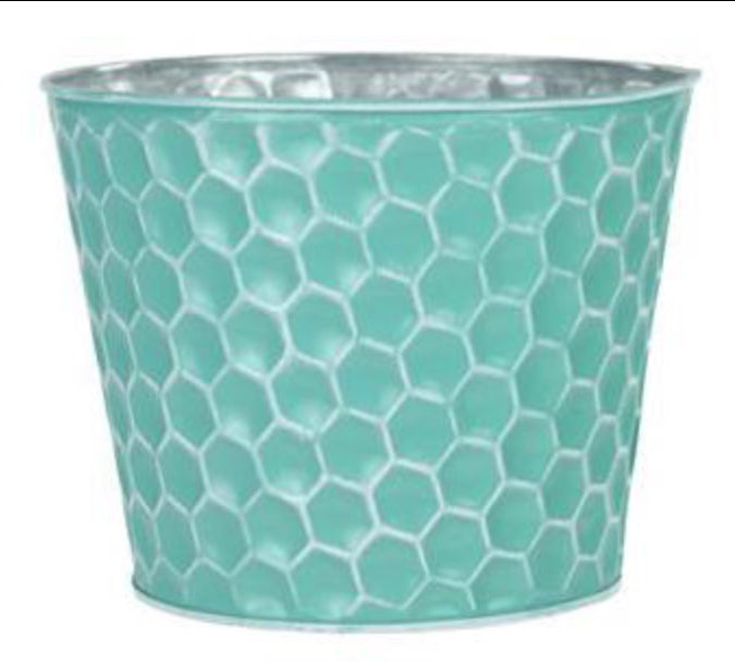 6.75"Dia x 5.5"H Emboss Quilted Pot Cover - CancreekDesigns