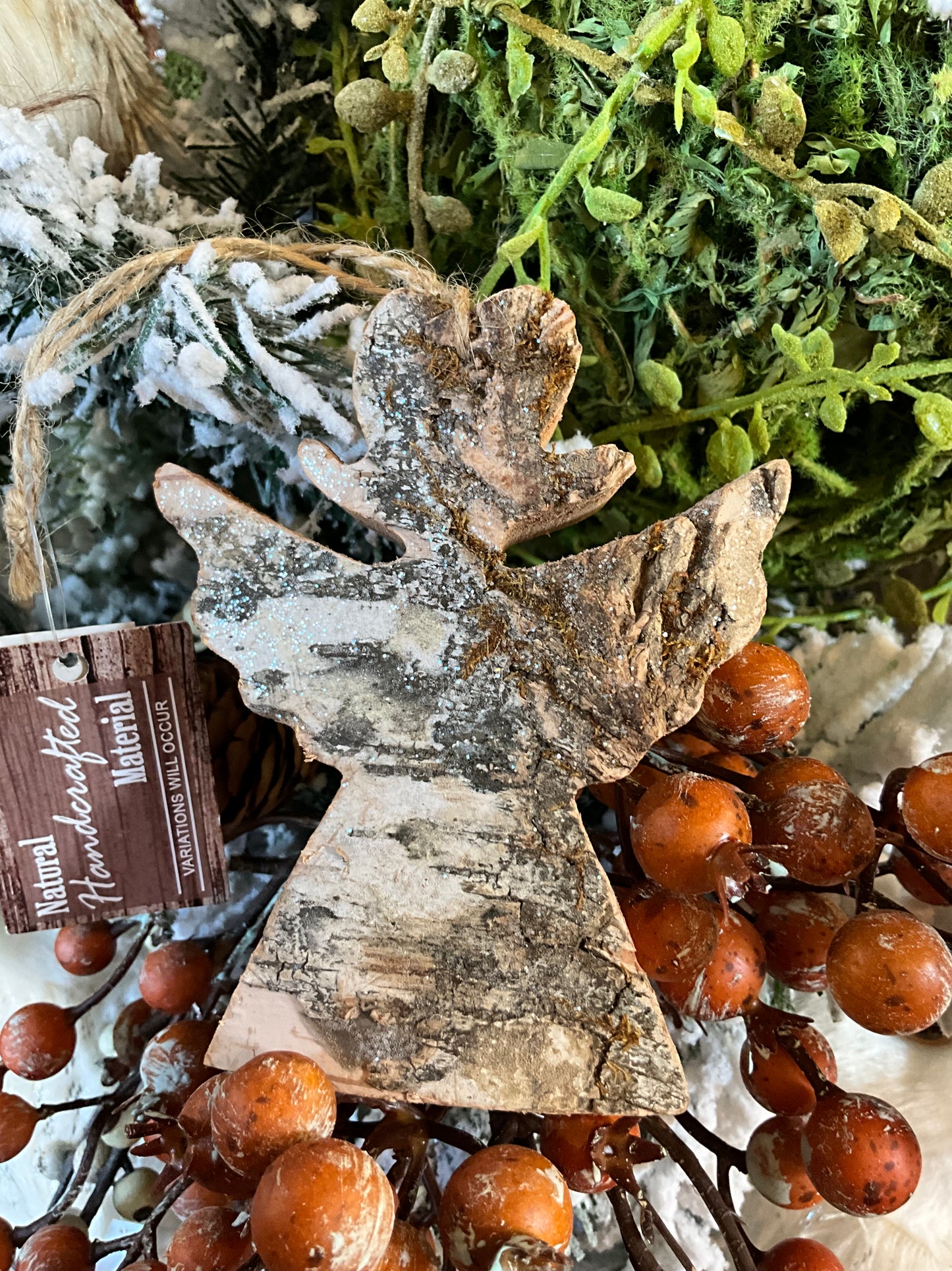 Natural Handcrafted Ornament - CancreekDesigns