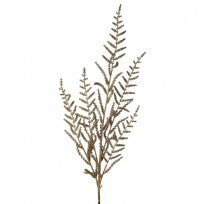 45" LAZER GLITTERED PINE SPRAY GOLD - CancreekDesigns