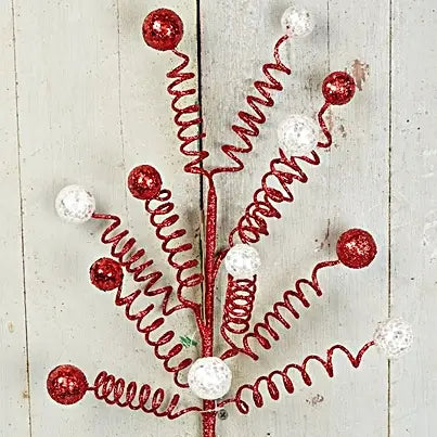 21in Whimsical Spiral Spray-Rdwt-