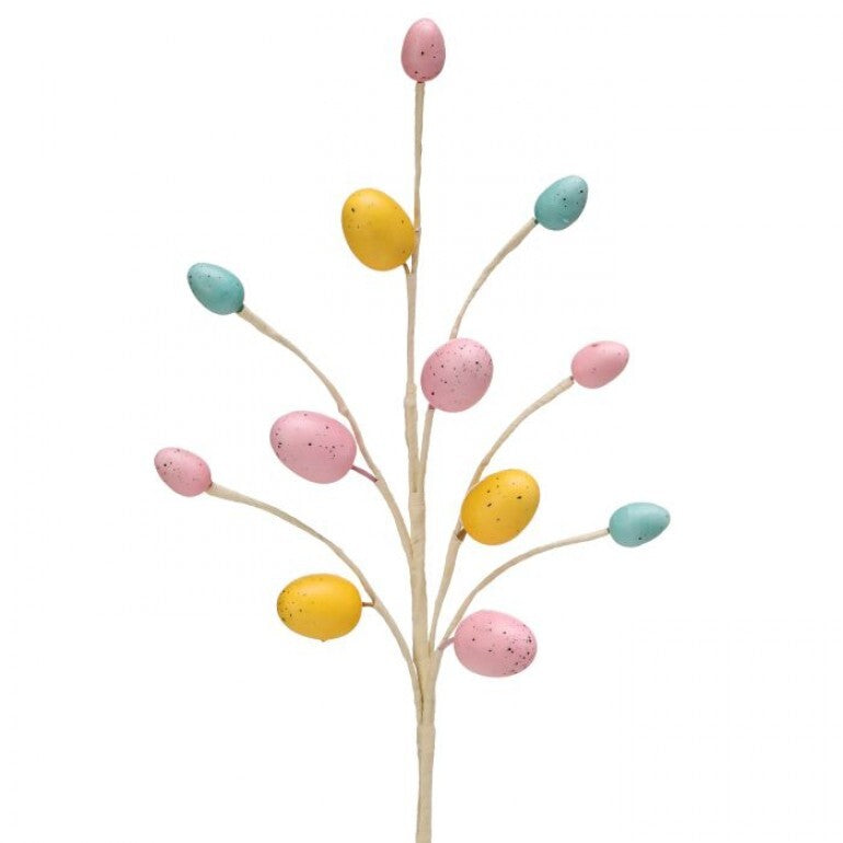 EASTER EGG SPRAY X12 13" - CancreekDesigns