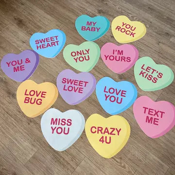 Conversation Hearts” sweet love “ - CancreekDesigns