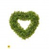 UV BOXWOOD WALL HEART 14