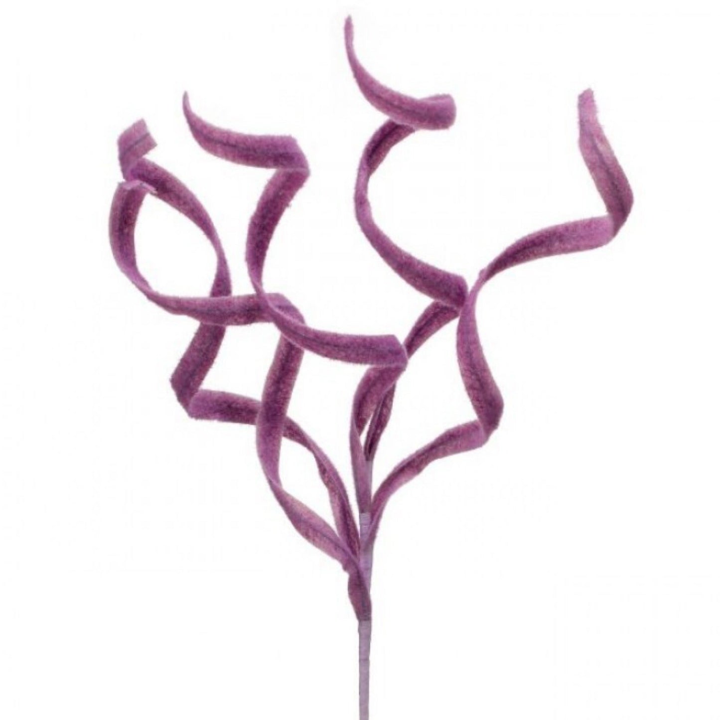 Sugared Easter Curled Grass Spray 29” lavender - CancreekDesigns