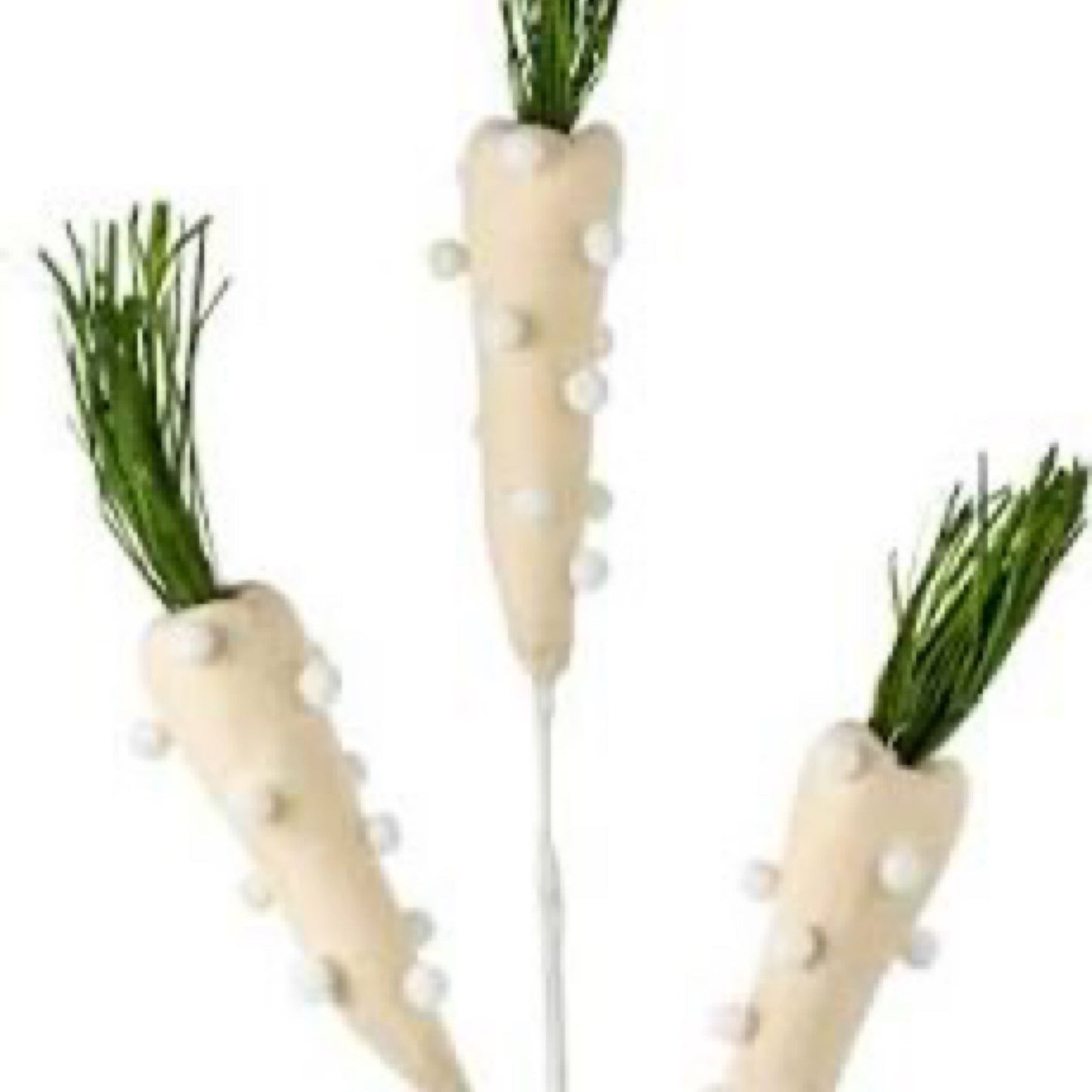 Felt ball carrot H30 - CancreekDesigns