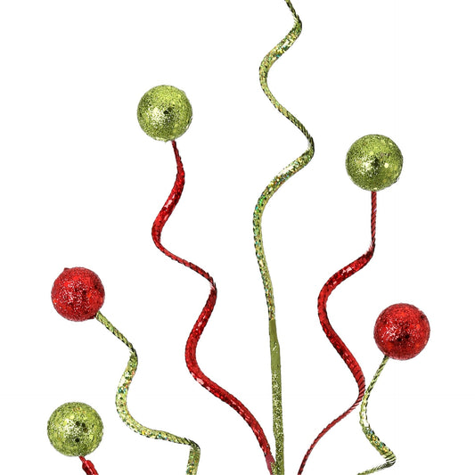 29" Curly sequel ball spra - CancreekDesigns