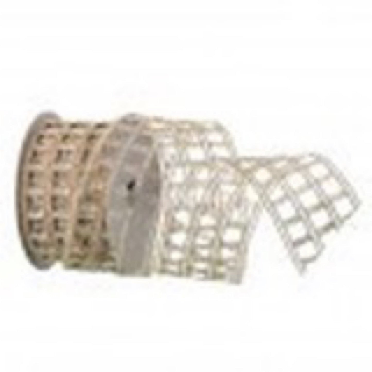 2.5"X10Y KNITTED METALLIC NET RIBBON" - CancreekDesigns
