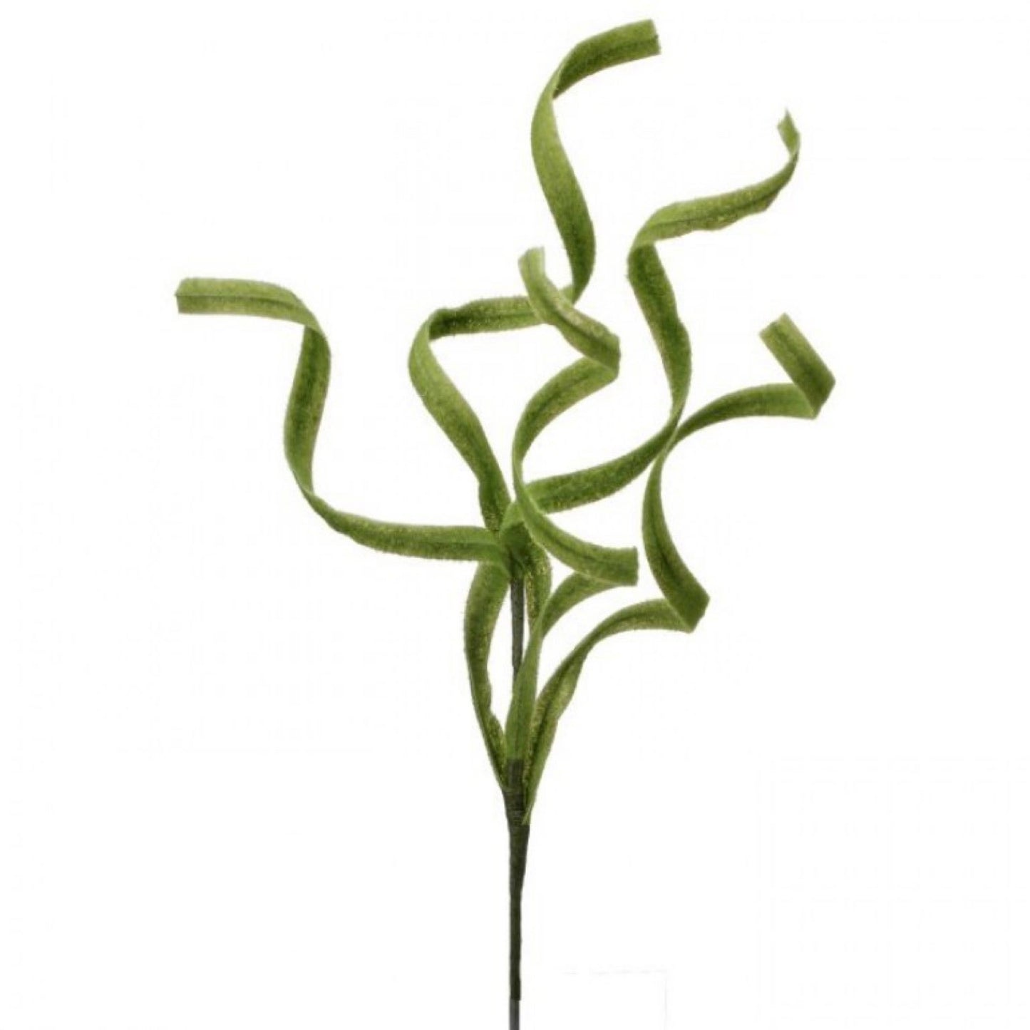 Sugared Easter Curled Grass Spray 29” green - CancreekDesigns