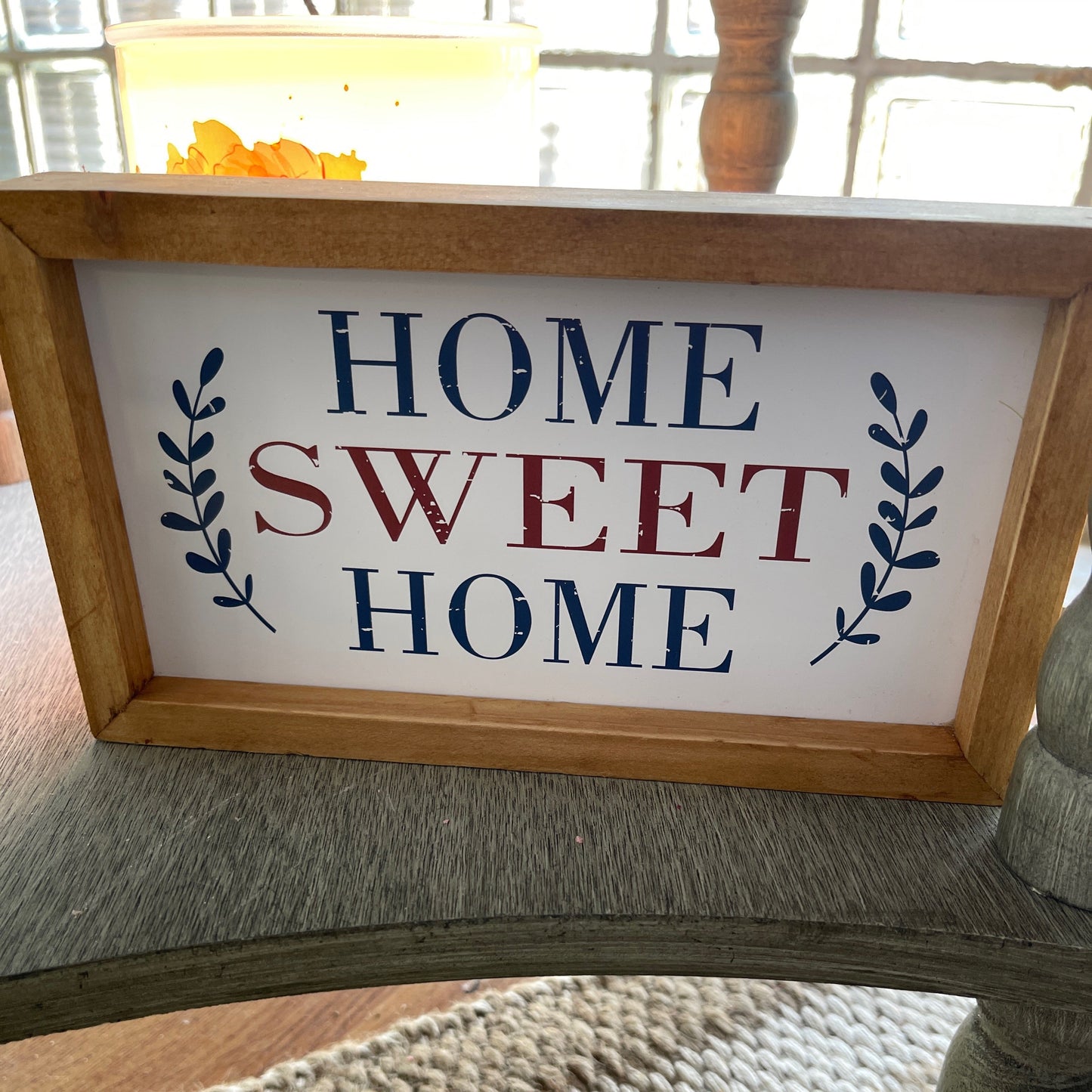 Home Sweet Home Table Sign - CancreekDesigns
