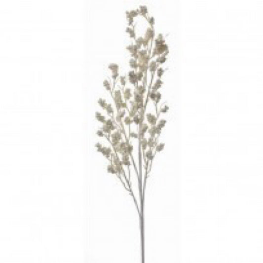31” Glitter Pearl WP Marsh Berry Branch white - CancreekDesigns