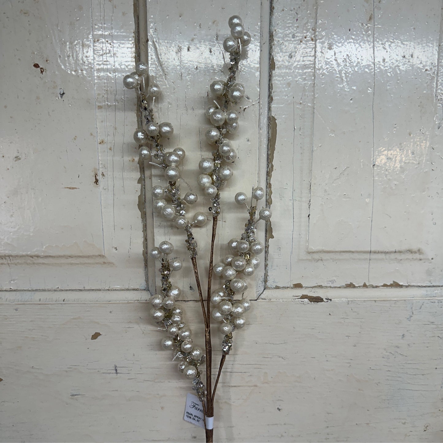 Farrisilk Pearl Spray Ivory - CancreekDesigns