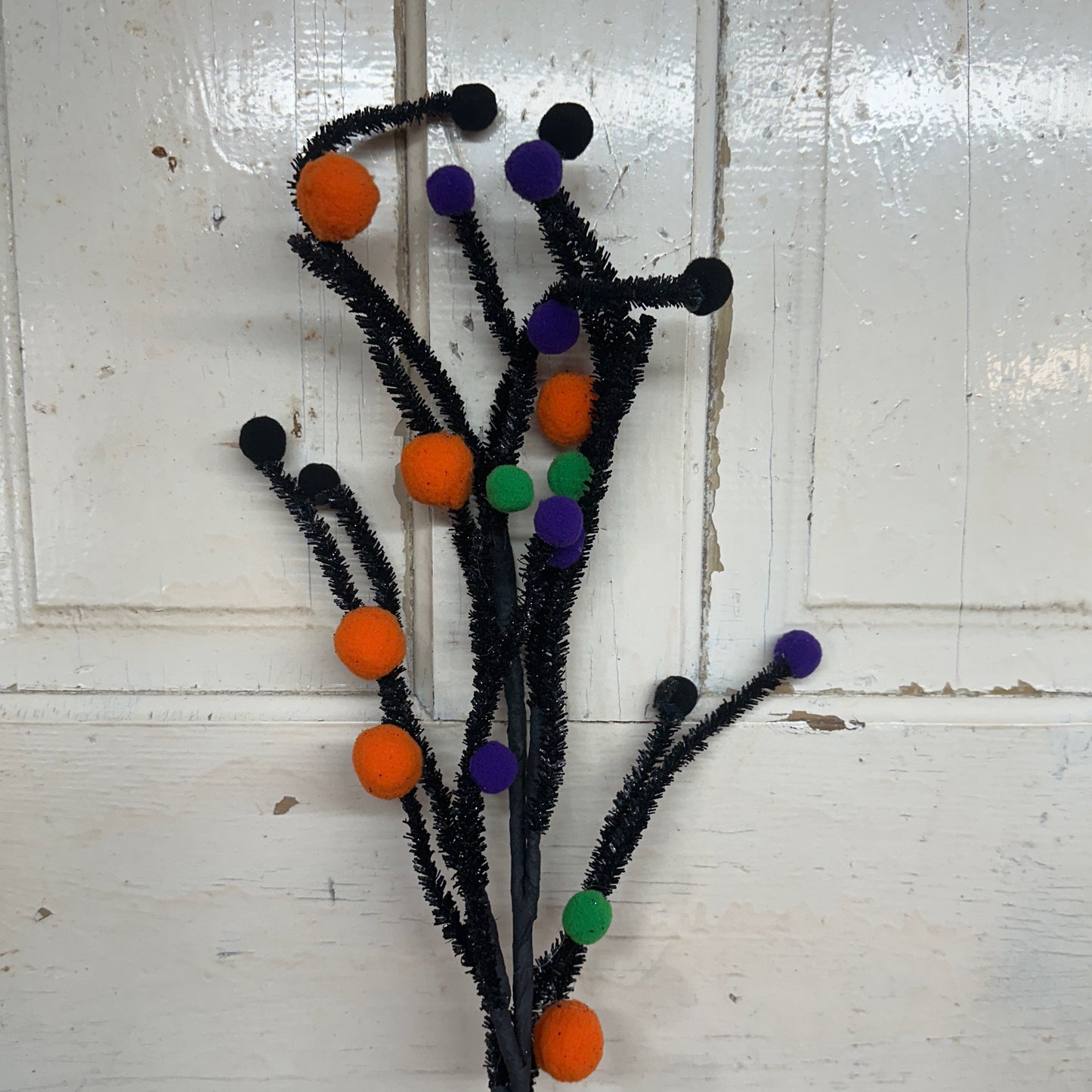 Halloween felt ball spray - CancreekDesigns