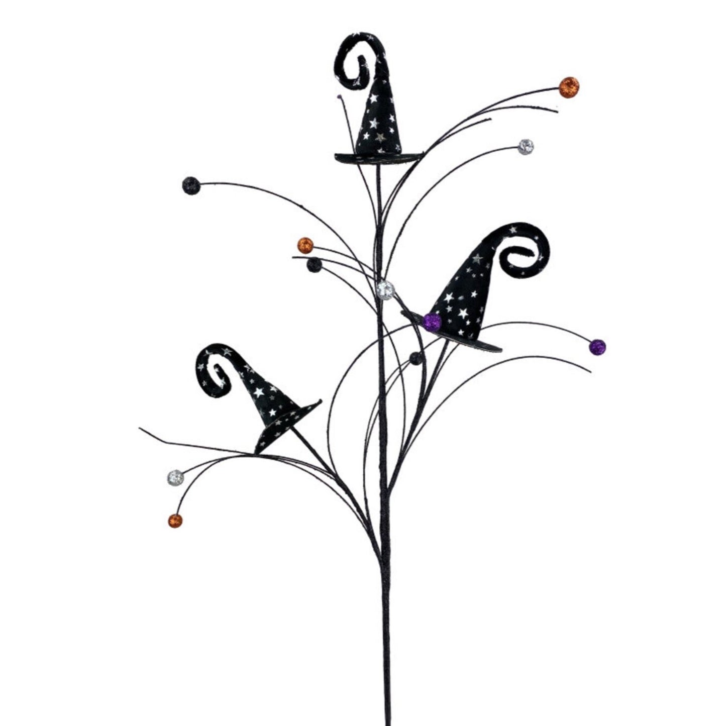 Fabric star witch hat spray - CancreekDesigns