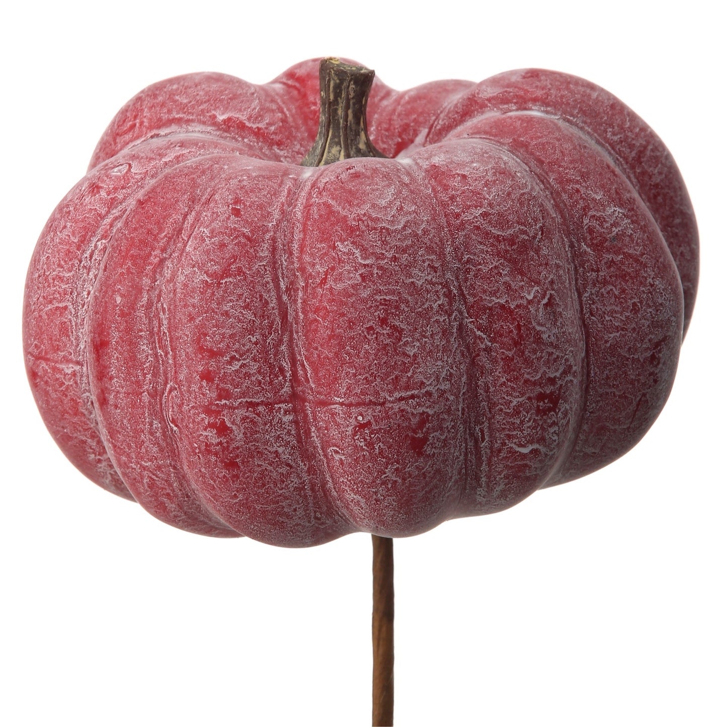 13" Weathered pumpkin on a stem - CancreekDesigns