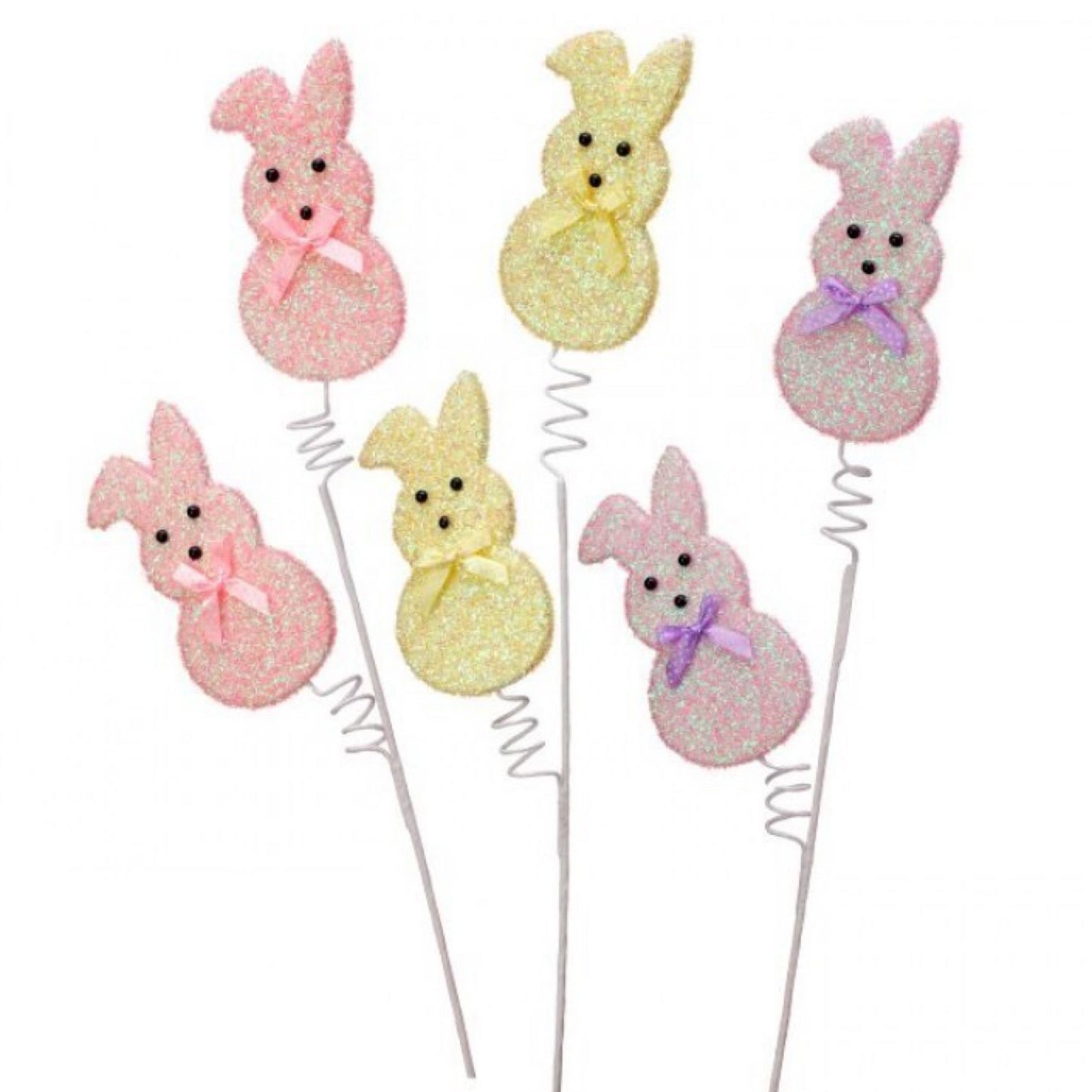 Sugared bunny peep Spray 27” lavender - CancreekDesigns