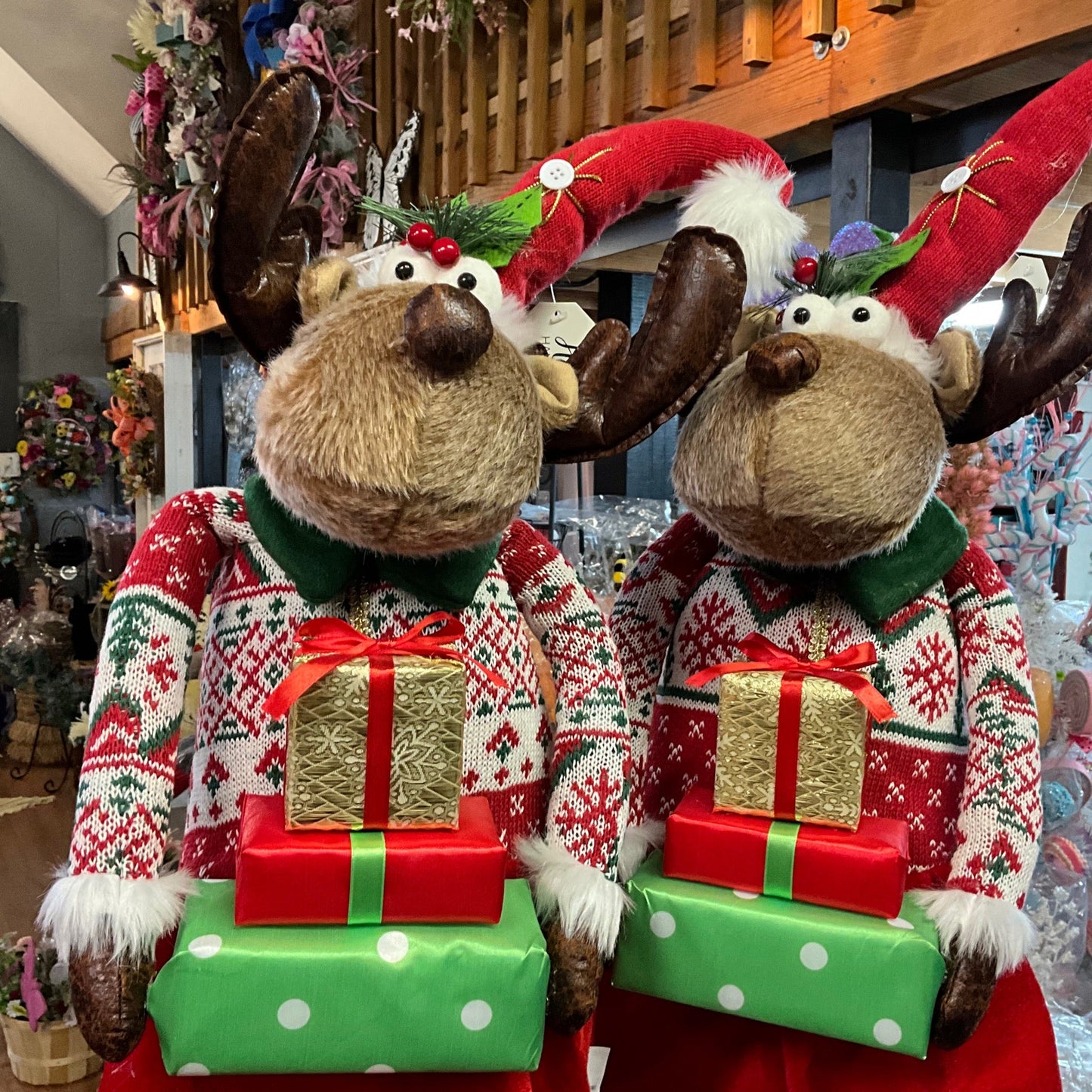 Adjustable height reindeer - CancreekDesigns