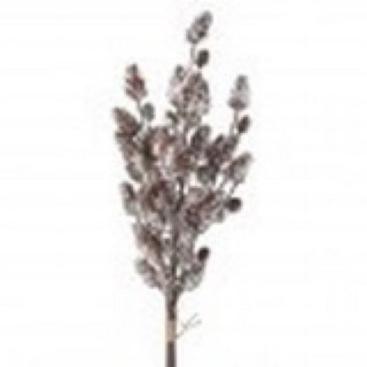23" PL MINI SNOWY PINE CONE BUNDLE X4 - CancreekDesigns