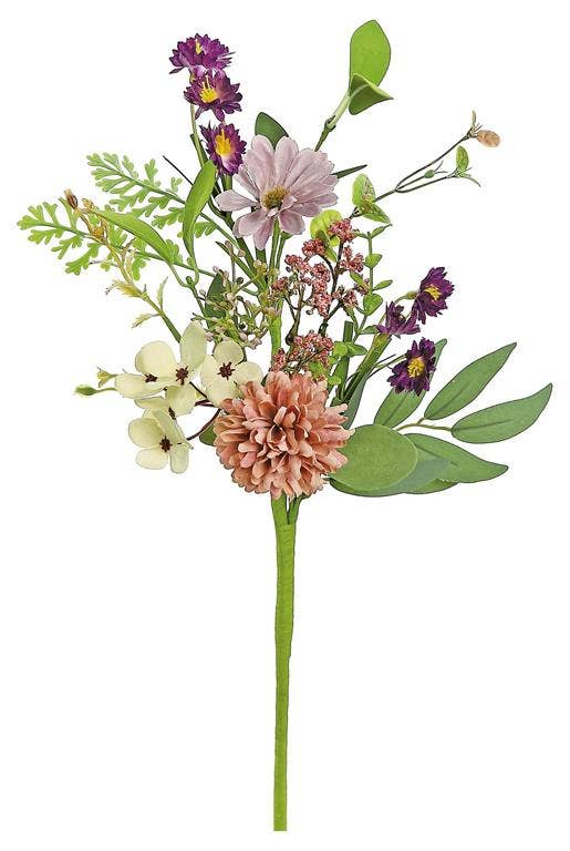 Select Artificials, Inc. - Romance Mum & Daisy Pick, Mauve/Lavender - CancreekDesigns