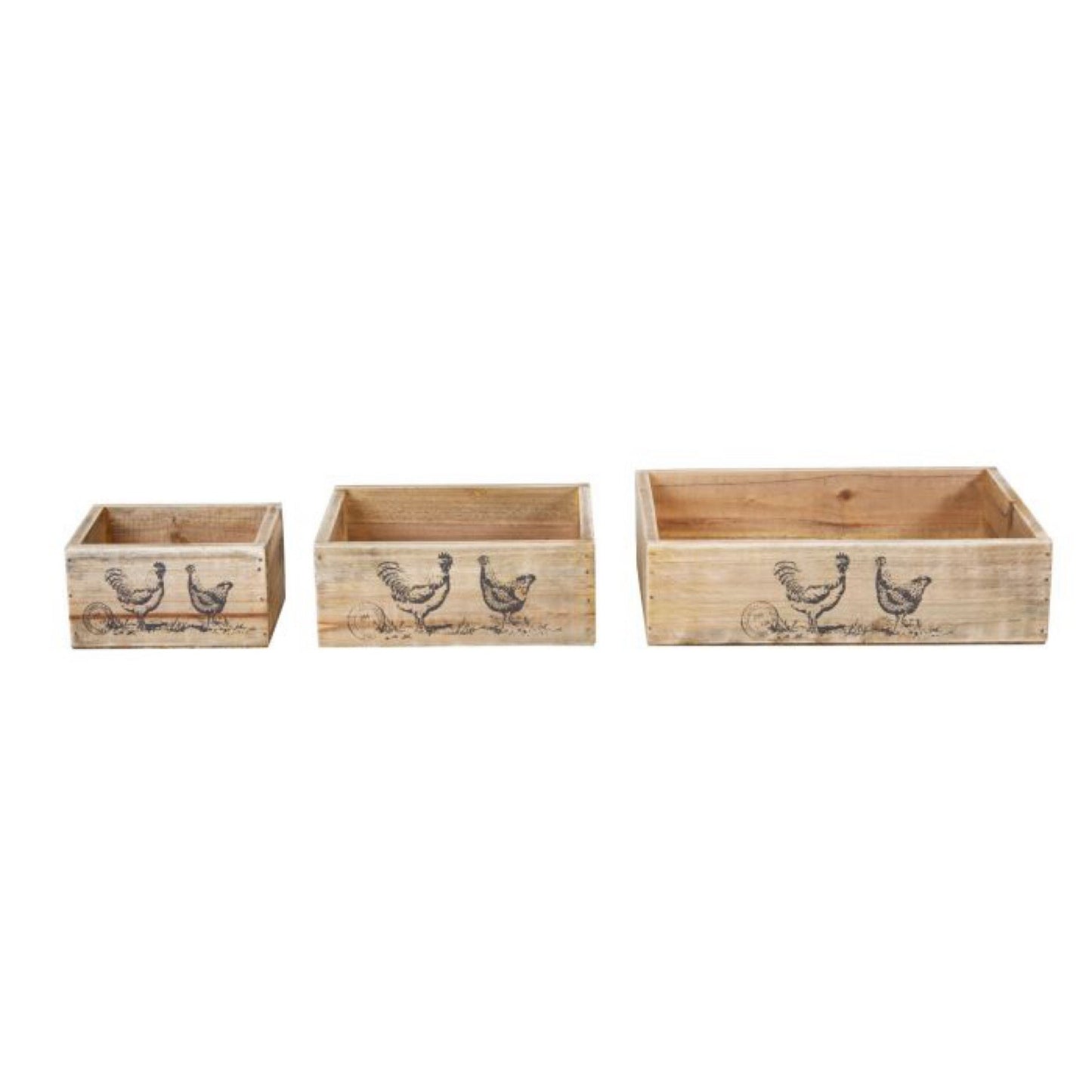 OASIS WOOD CRATE ROOSTER sold separately s/m/l - CancreekDesigns