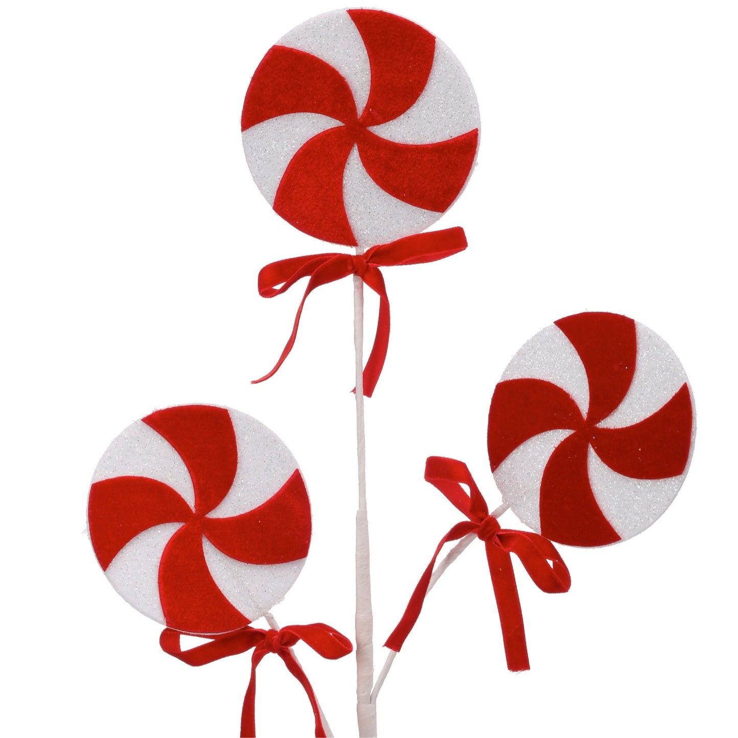 4"Triple peppermint, lollipop spray - CancreekDesigns