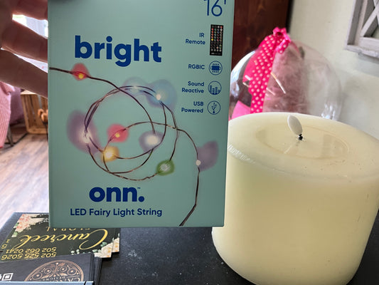 LED Fairy light string 16”