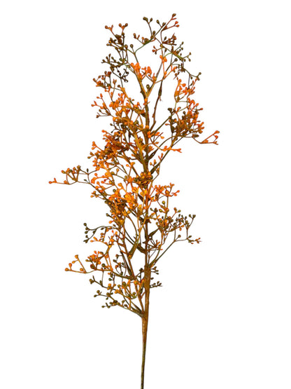 Designer's pick-Seeded Filler-Frosty White/Fall colors: Deep Fall Orange