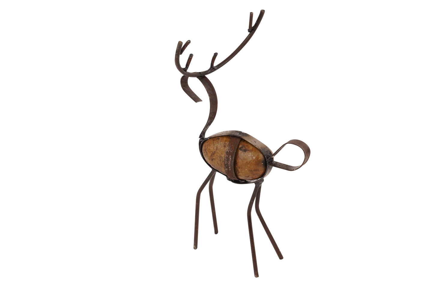 Rocky The Reindeer™-Christmas Decor-Two Colors-Large: Rustic Brown