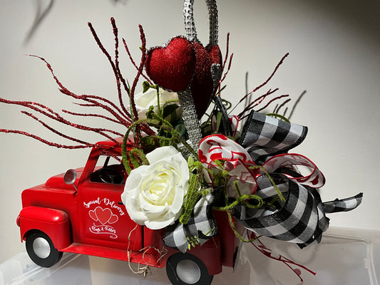 Valentine Floral Arrangement - CancreekDesigns