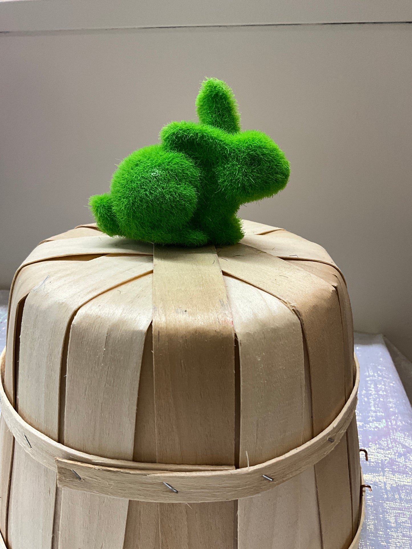 Flocked Mini Rabbit - CancreekDesigns