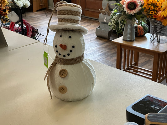 Knitted Snowman