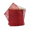 4" Mesh Wired Ribbon | Red | 10 Yard Roll
