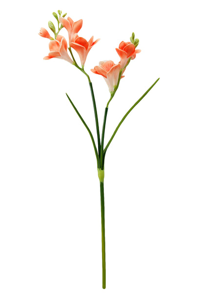 20" Lifelike Soft Real Touch Artificial Freesia-2 sprays: Blue