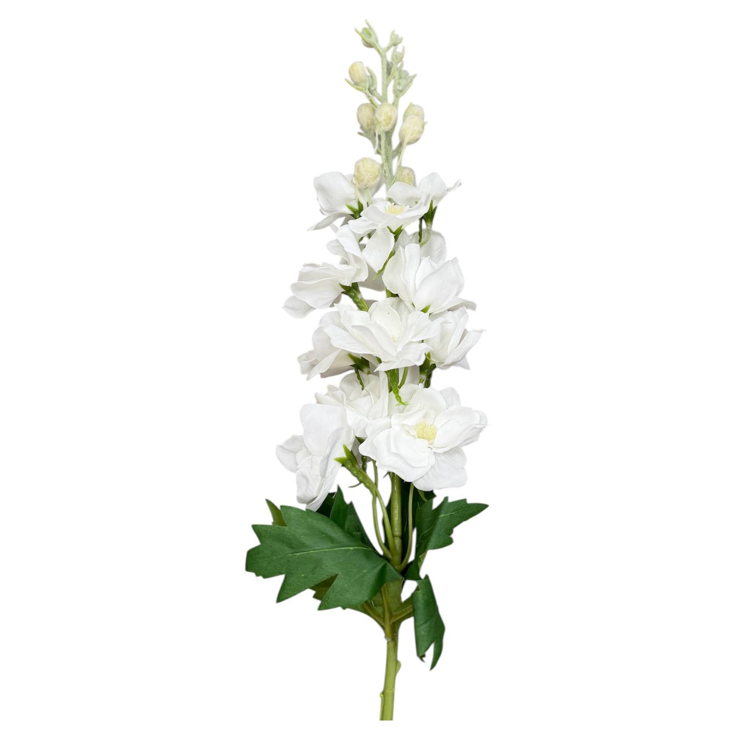 27"Quality Real Touch Moisturized Artificial Delphinium: Soft Blue