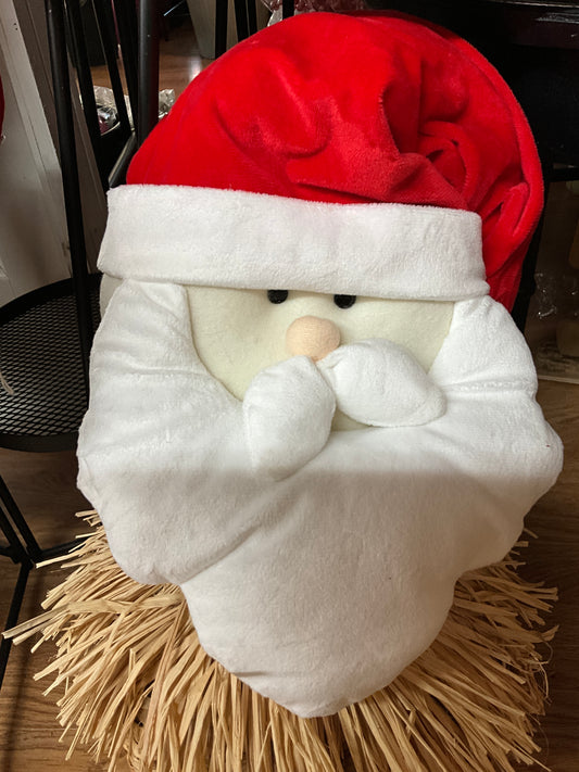 Plush Santa Wreath Attachment