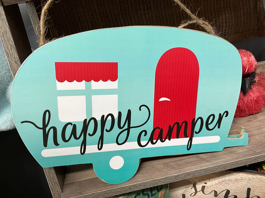 Happy Camper Sign