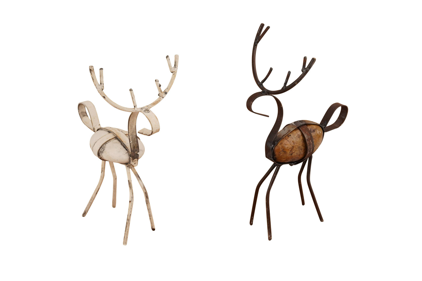 Rocky The Reindeer™-Christmas Decor-Two Colors-Large: Rustic Brown