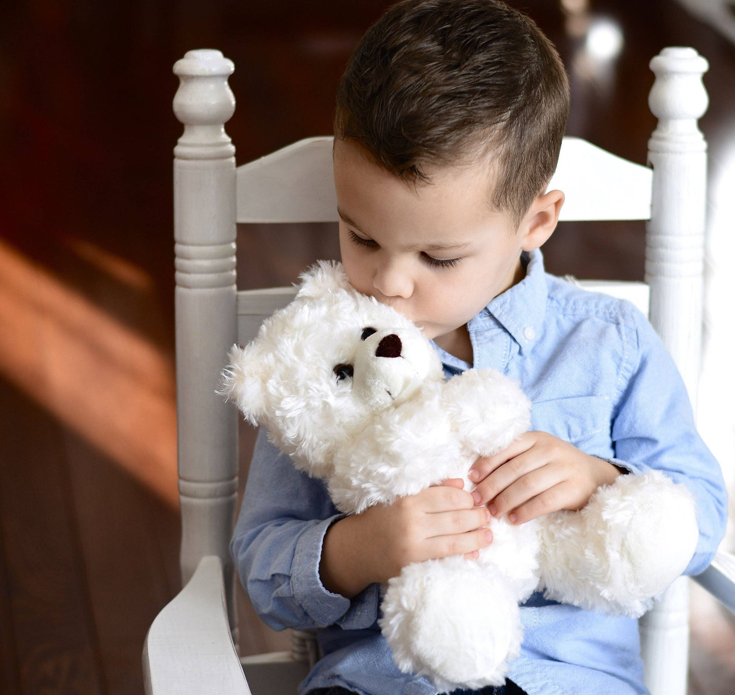 Angel Bear Stuffed Animal for Grieving Child